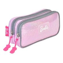 Lapicera Doble Yadatex Barbie Rosa Iridiscente