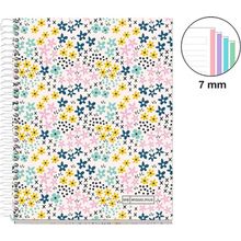 Cuaderno Forma Francesa Raya Miquel Rius Happy Flower 120 hojas