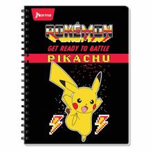 Cuaderno Americano Cuadro Grande Norma Pokémon 100 hojas