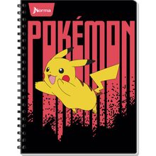 Cuaderno Americano Cuadro Chico Norma Pokémon 100 hojas