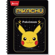 Cuaderno Americano Cuadro Chico Norma Pokémon 100 hojas