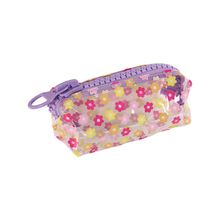 Lapicera Stuk Floral Transparente