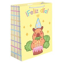 Bolsa para Regalo Dipak Grande Capibaras Varios Diseños 1 pza