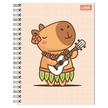 Cuaderno Profesional Cuadro Grande Upak Capibaras 100 Hojas