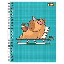 Cuaderno Profesional Cuadro Grande Upak Capibaras 100 Hojas