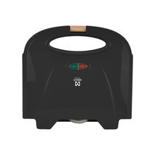 Sandwichera Mirati Doble Parrilla 750W Negra