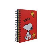 Agenda Diaria 2026 Danpex Snoopy Roja