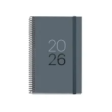Agenda Semanal 2026 Miquel Rius Activa Calm Grafito