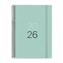Agenda Semanal 2026 Miquel Rius Plus Calm Aqua