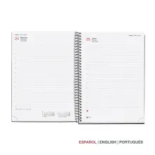 Agenda Diaria 2026 Miquel Rius Plus Recycled Rosa
