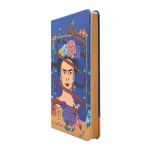 Libreta Ejecutiva Danpex Raya Frida Kahlo Azul 96 Hojas