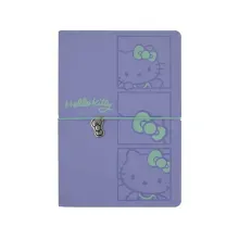 Libreta Ejecutiva Danpex Punteada Hello Kitty Lila 96 Hojas