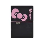 libreta_ejecutiva_danpex_punteada_hello_kitty_negra_frente