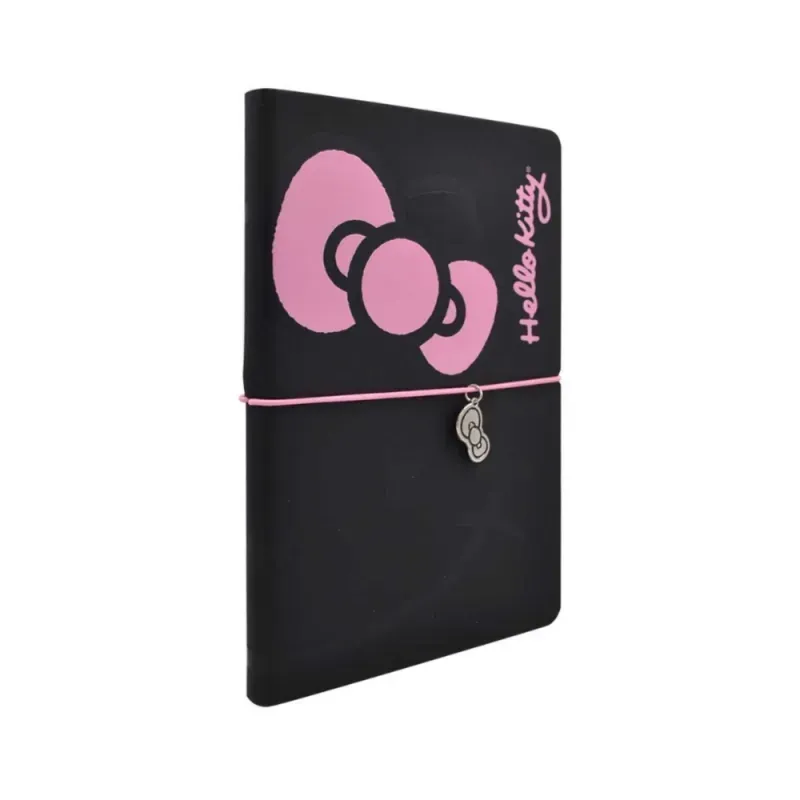 libreta_ejecutiva_danpex_punteada_hello_kitty_negra_lado_izquierdo