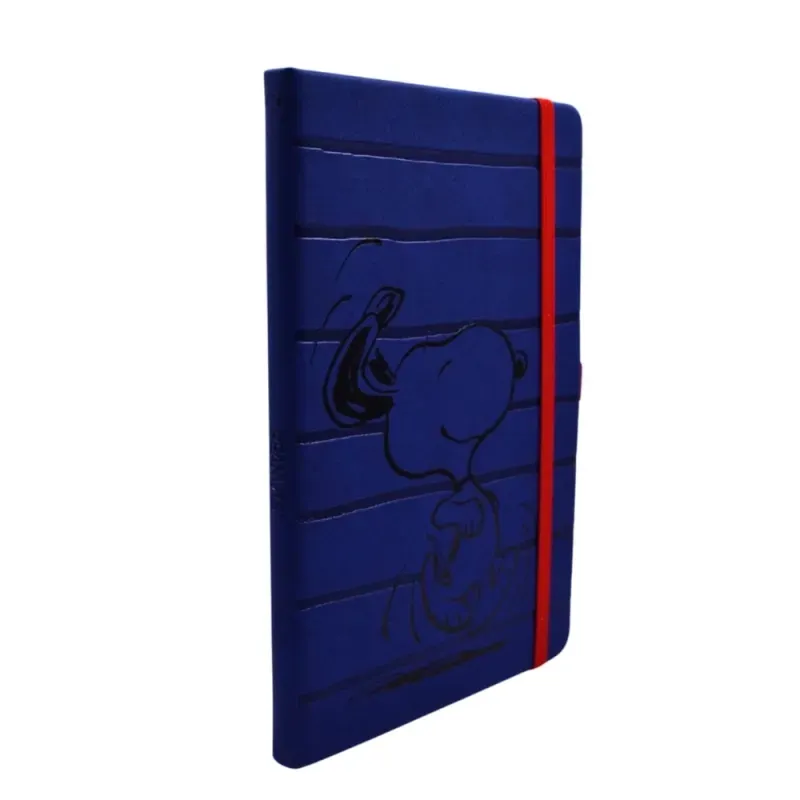 libreta_ejecutiva_danpex_premium_raya_snoopy_azul_lado_izquierdo