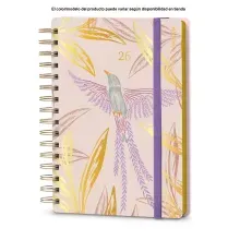 Agenda Diaria 2026 Mooving Boho 15x21cm Varios Modelos 1pz