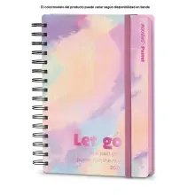 Agenda Diaria 2026 Mooving Pastel 15x21cm Varios Modelos 1pz