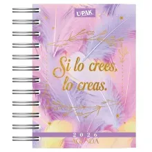 Agenda 2026 Upak Básica Frases Mágicas Varios Modelos 1pz
