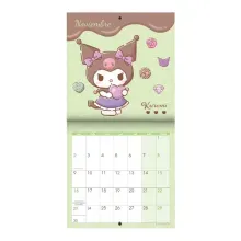 Calendario de Pared 2026 Danpex Kuromi