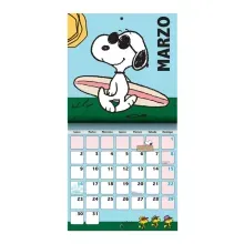 Calendario de Pared 2026 Danpex Snoopy