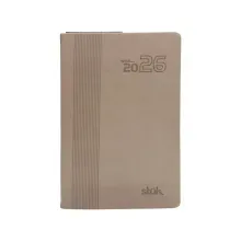 Agenda Diaria 2026 Stuk Gris