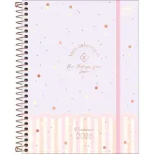 Agenda Semanal 2026 Tilibra Soho M7 Varios Colores 1pz