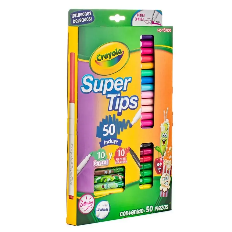 set_plumones_super_tips_crayola_lavables_lado_izquierdo