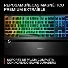 Teclado Alámbrico SteelSeries Apex 3 Negro