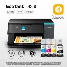 Multifuncional Epson | EcoTank L4360 | WiFi | Impresión Rápida