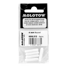 Puntas Redondas para Roulador Molotow 227HS/211EM 4mm 5pzs
