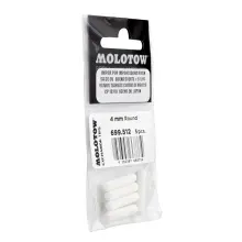 Puntas Redondas para Roulador Molotow 227HS/211EM 4mm 5pzs