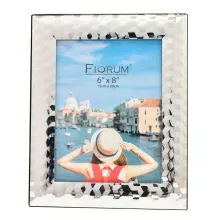 Portarretrato Quadrum 6x8 Plateado