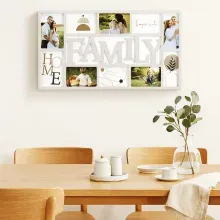 Portarretrato Múltiple Fiorum de Polipropileno 10 Fotos 4x6 Blanco