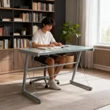 Escritorio Estudiantil Stuk Stum Gris