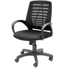 Silla Básica de Oficina OfficeMax Mate Ergonómica Negra