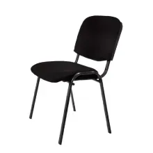 Silla Apilable Duran Negra