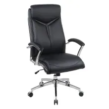 Silla Ejecutiva OfficeMax Atessa Ergonómica Negra