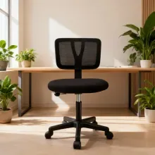 Silla Básica Doha Ergonómica Negra