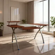 Escritorio de Trabajo Stuk Vidrio Templado Lirio