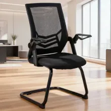 Silla de Visita Stuk Alfi Negra