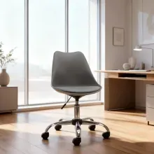 Silla de Oficina Stuk Enna Ergonómica Gris
