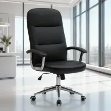 Silla Ejecutiva Stuk Parla Ergonómica Negra