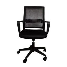 Silla de Oficina Stuk Melbourne Ergonómica Negra