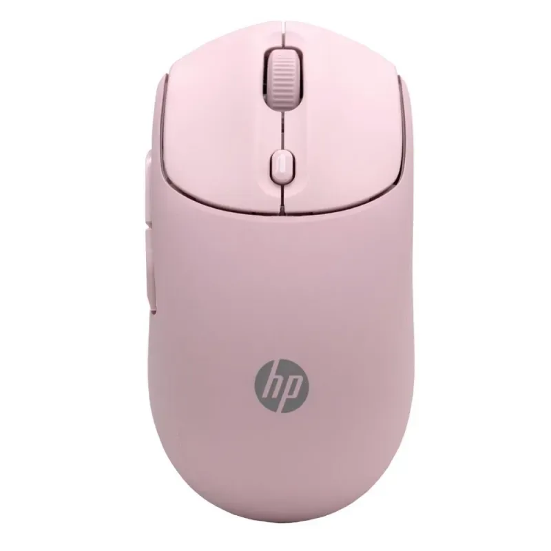 mouse inalámbrico_hp400_rosa_frente