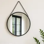 set_3espejos_pared_circular_negro_ambientada