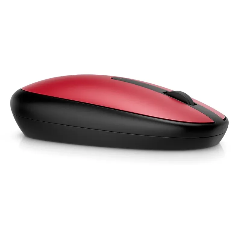 mouse_bluetooth_hp_240_inalambrico_rojo_con_negro_lateral_izquierdo