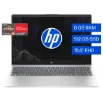 laptop_hp_ryzen5_8gb_ram_plateada_frente