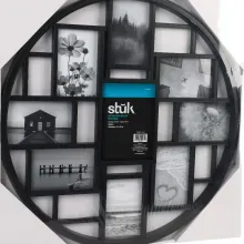 Portarretrato Circular | 56×56 cm | 9 Fotos