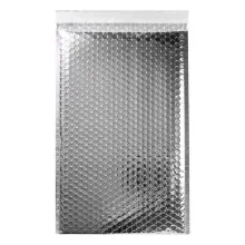 Sobre plateado con burbuja | Resistentes a golpes