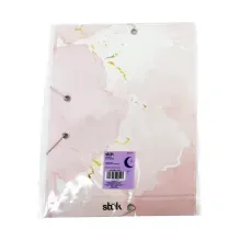 Folder rosa con elástico | Colección Constelaciones